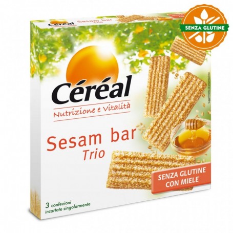 CEREAL SESAM BAR TRIO 150GR X12 