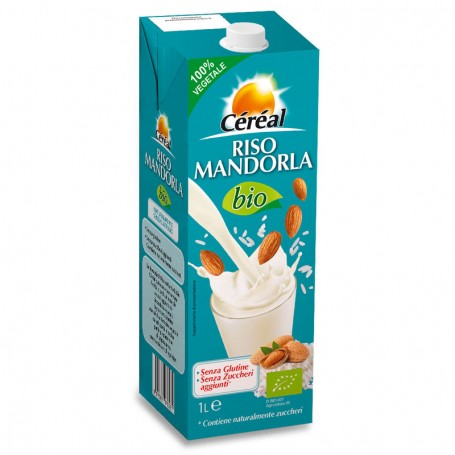 CEREAL RISO MANDORLA BIO 1LT X12 