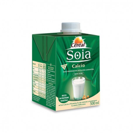 CEREAL SOIA DRINK CALCIO 500M X12 PZ 