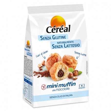 CEREAL SENZA LATT MUFFIN NOCC 180GR X8 