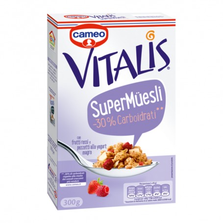 CAMEO VITALIS SUPERMUE -30% CAB 300GR X8 