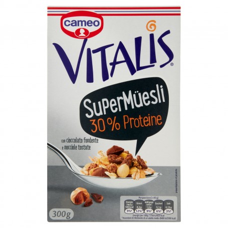 CAMEO VITALIS SUPERMUE 30% PROT 300GR X8 