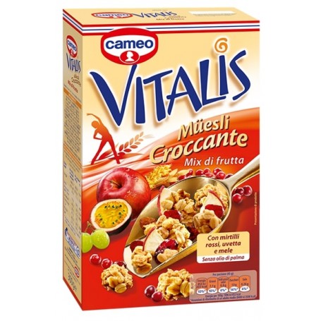 CAMEO VITALIS MIX DI FRUTTA 250GR X8 