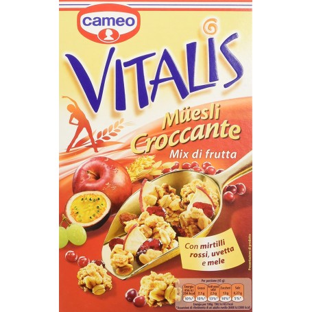 CAMEO VITALIS MIX DI FRUTTA 300GR X8 