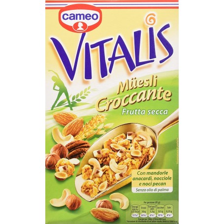 CAMEO VITALIS FRUTTA SECCA 310GR X8 