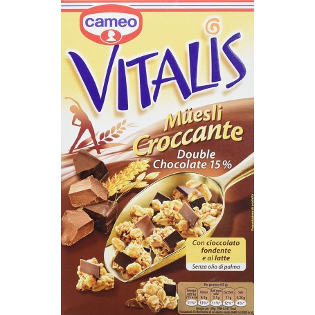 CAMEO VITALIS DOUBLE CHOC 15% 300GR X8 