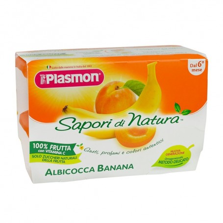 PLASMON SAPORI NATURA ALB-BAN 4X100GR X6 