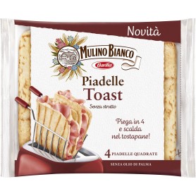 MULINO BIANCO PIADELLE TOAST 240GR X12 