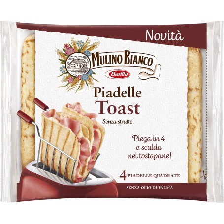 MULINO BIANCO PIADELLE TOAST 240GR X12 