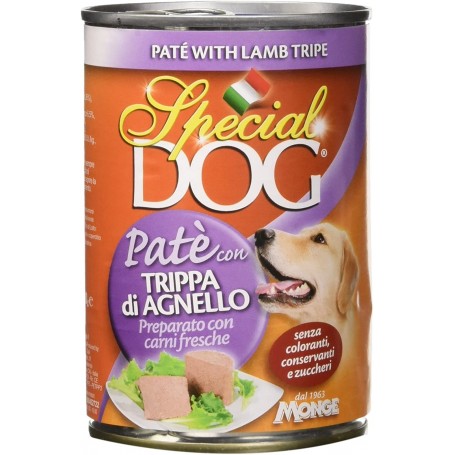 SPECIAL DOG TRIPPA AGNELL 400GR X24 