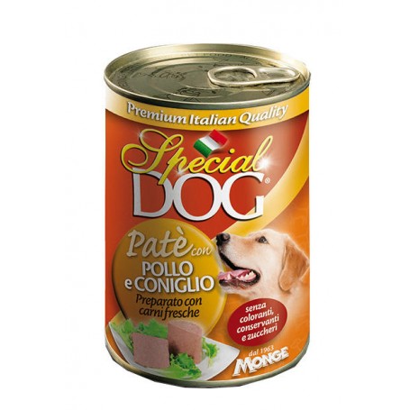 SPECIAL DOG POLLO CONIGL 400GR X24 